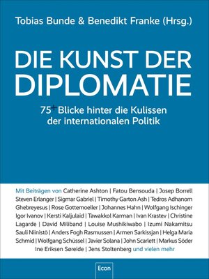 cover image of Die Kunst der Diplomatie
